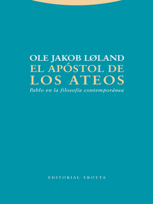 cover image of El apóstol de los ateos